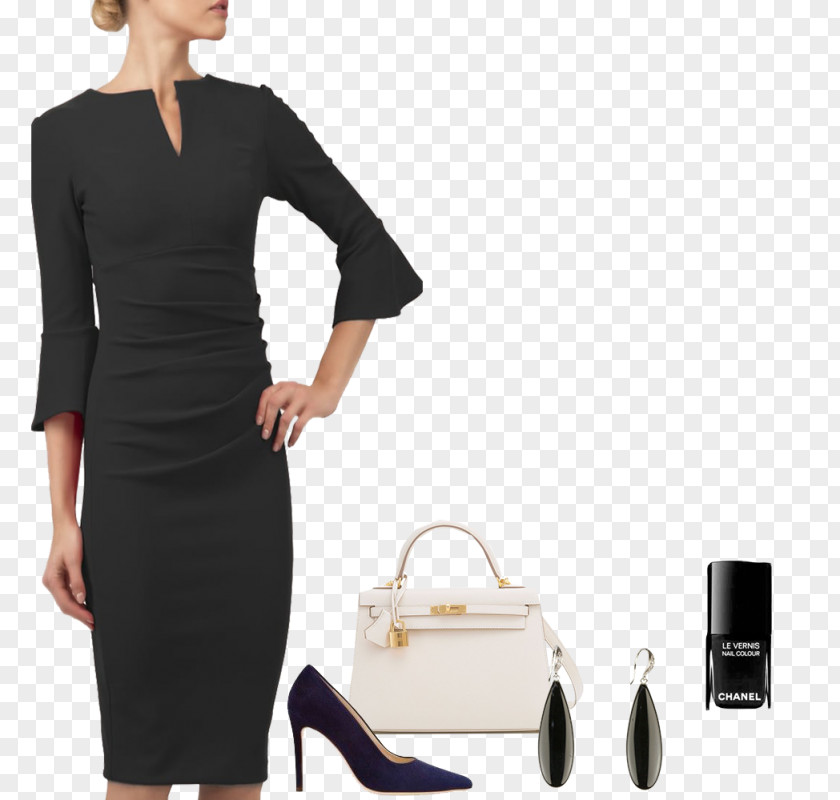 Design Little Black Dress Shoulder PNG