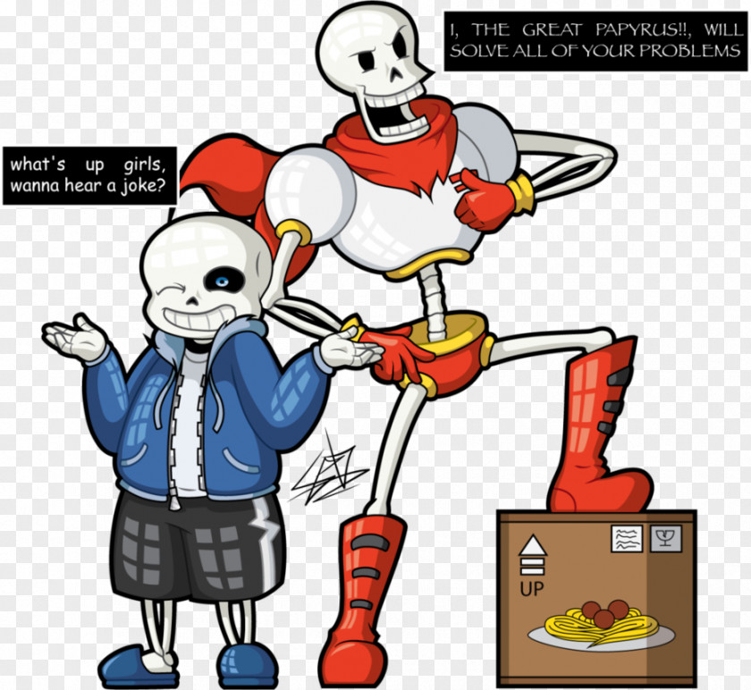 Papyrus 1 Undertale Drawing PNG