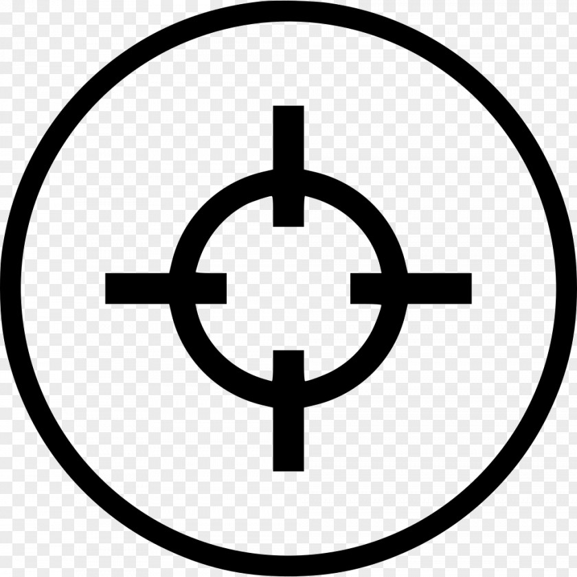 Aim Reticle Clip Art PNG