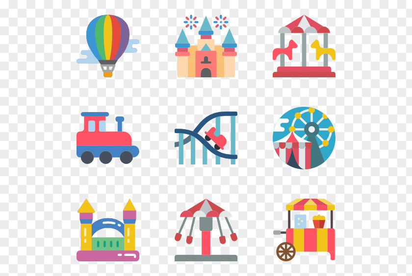Amusement Park Clip Art Icon Design Favicon PNG