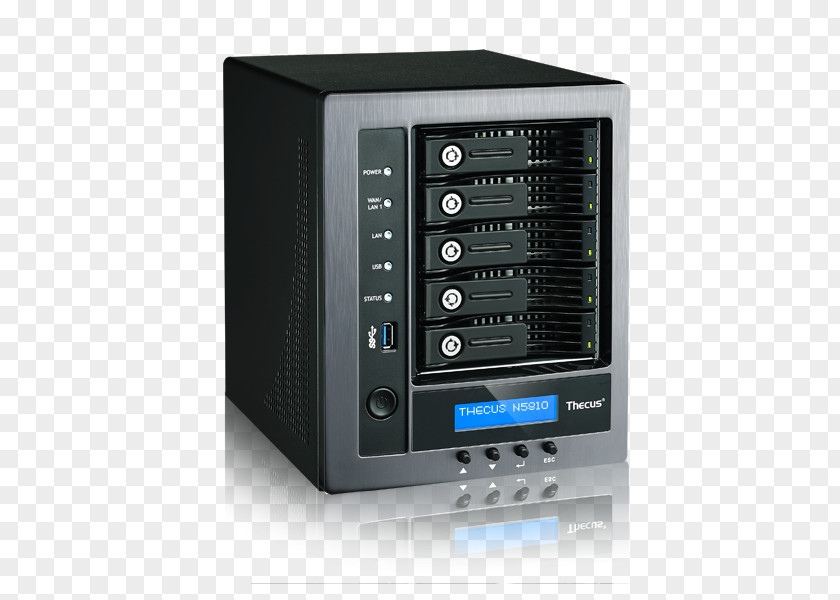 Japan Features Network Attached Storage N5810PRO Systems Thecus Intel Celeron PNG