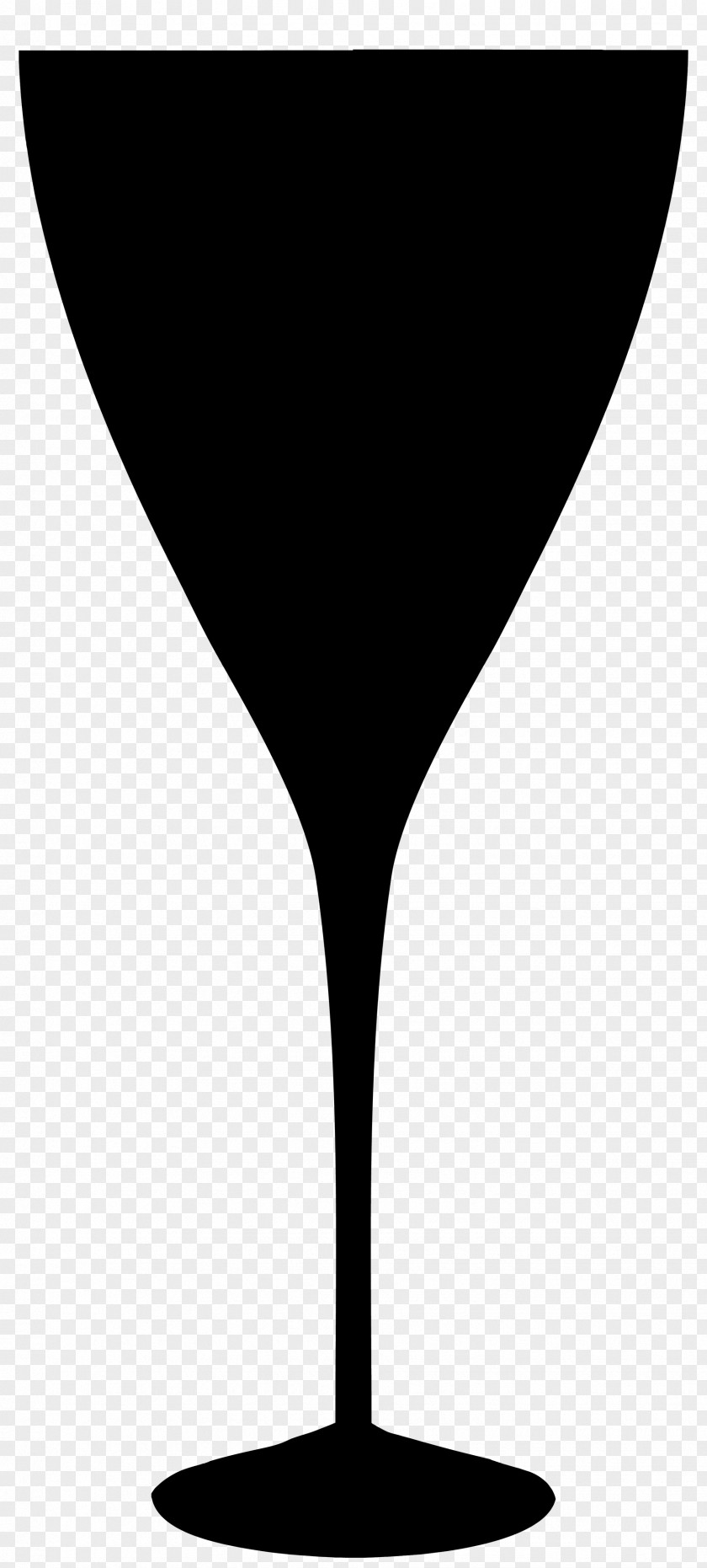 M Champagne Glass Cocktail Wine Black & White PNG