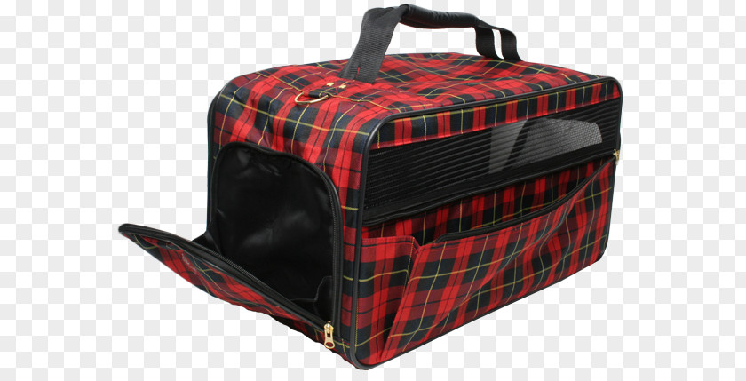 Pet Travel Oh My DOG Carrier Tartan Hand Luggage PNG