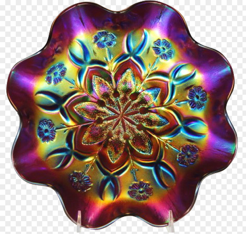 Carnival Headdress Kaleidoscope Symmetry Purple Petal PNG