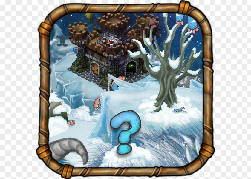 Rare Game Cartoon Tree Winter PNG