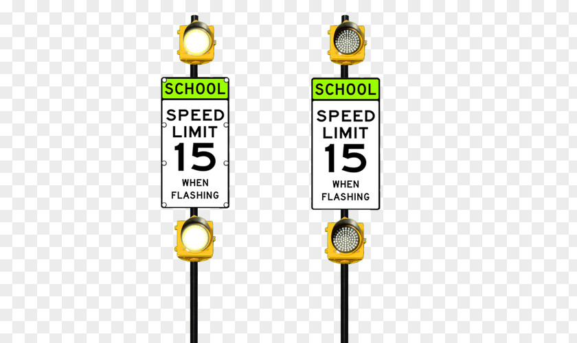 School Sign Traffic Zone Speed Limit Road PNG