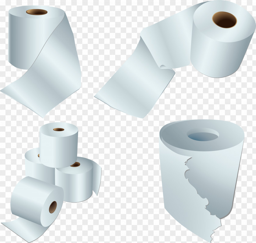 Toilet Paper Vector Material Clip Art PNG