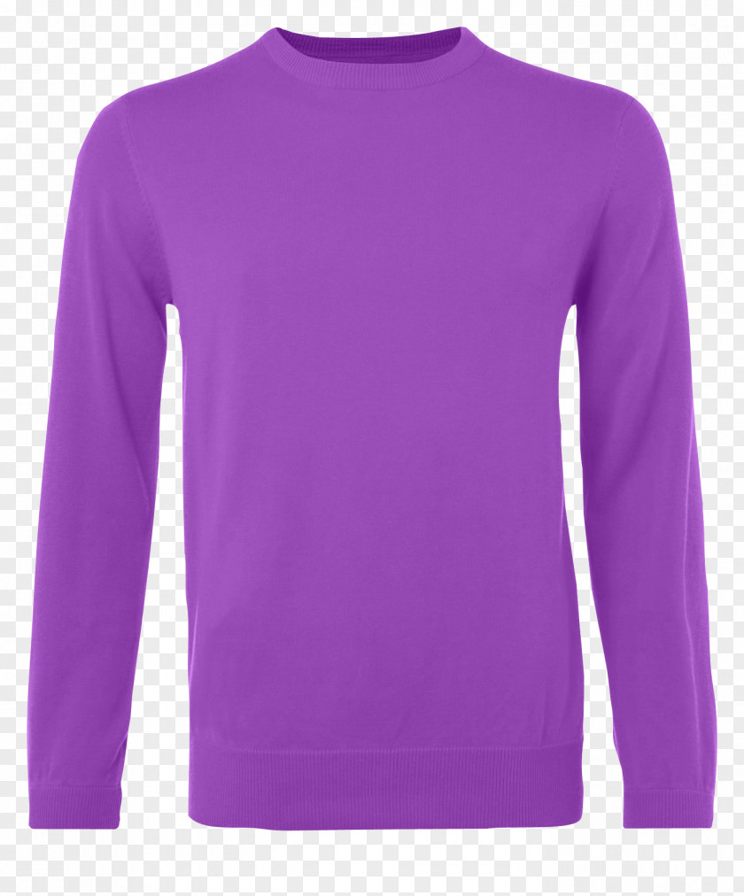 Blue Purple Sweater T-shirt Sleeve Christmas Jumper PNG
