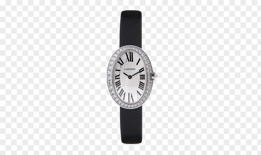 Cartier Bathtub Female Quartz Watch Tank Strap Replica PNG