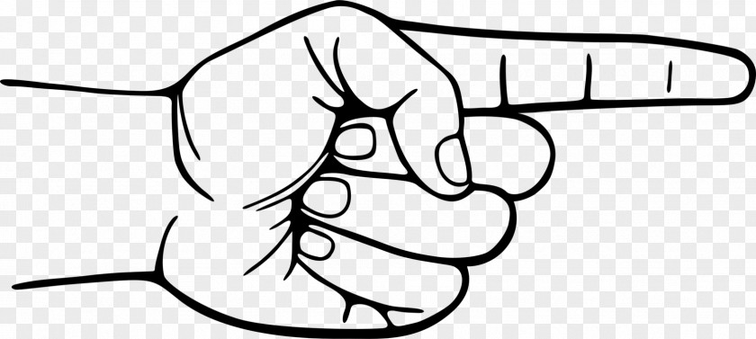 Gesture Thumb Line Art White Head Nose Finger PNG