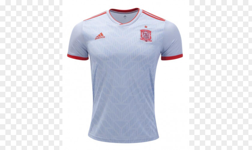 World Cup Jersey Spain National Football Team 2018 T-shirt PNG