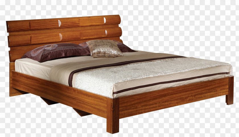 A Wood Bed Frame Adjustable Furniture PNG