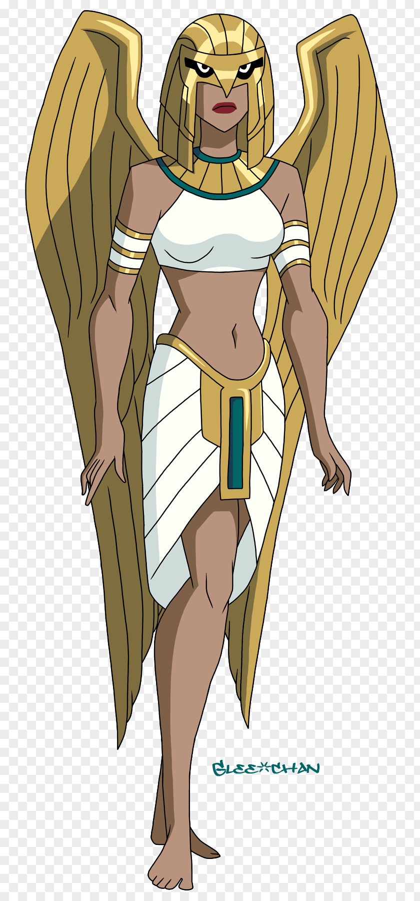 Hawkgirl Cartoon DC Animated Universe Thanagar PNG