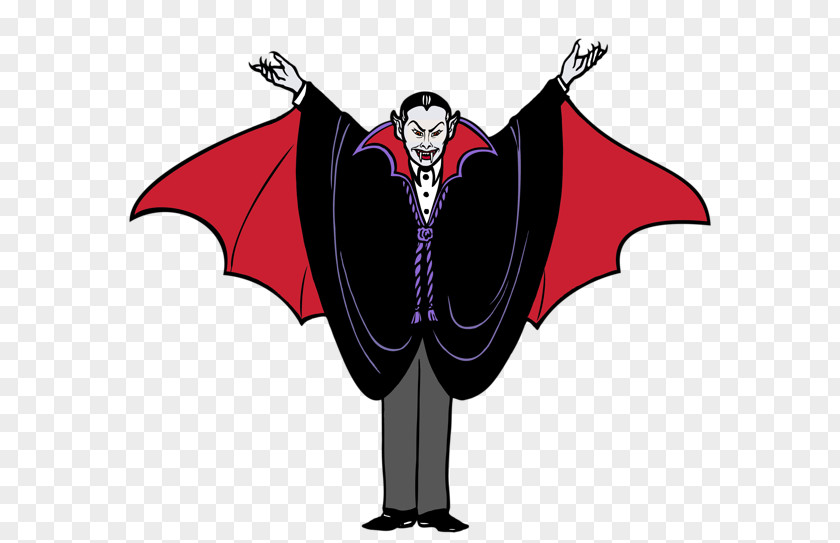 Vampire Count Dracula Halloween Clip Art PNG