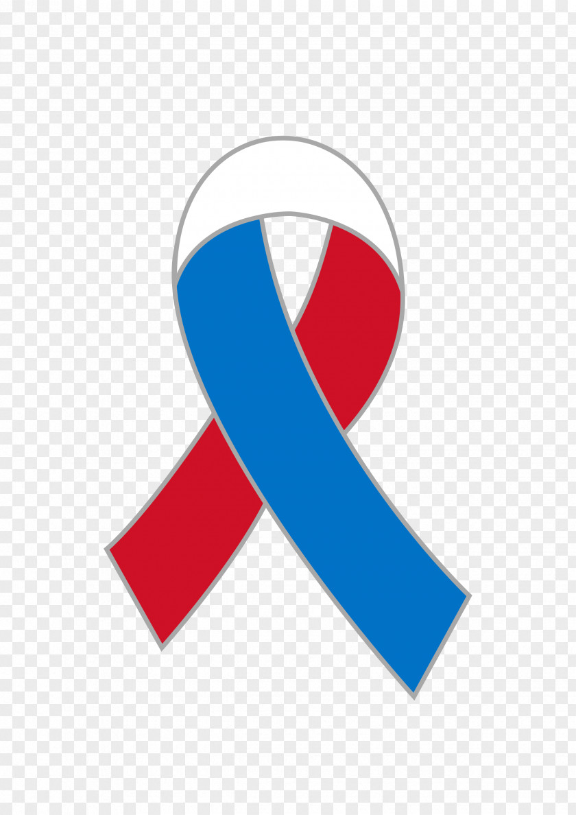 Blue Red Ribbon Lazo Azure PNG