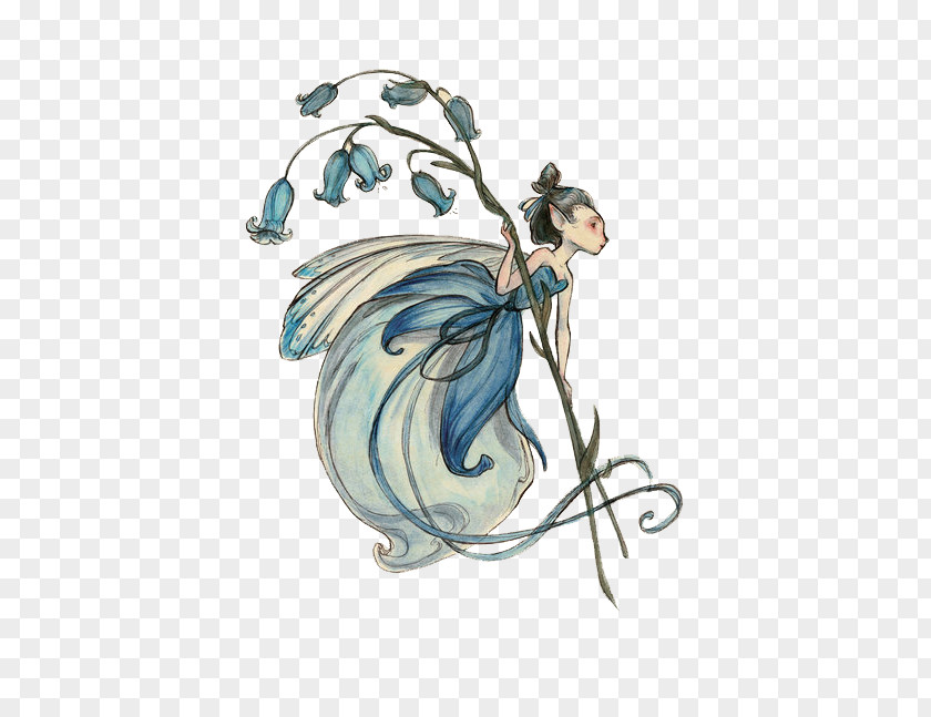 Elf Hermia Fairy Artist Illustration PNG