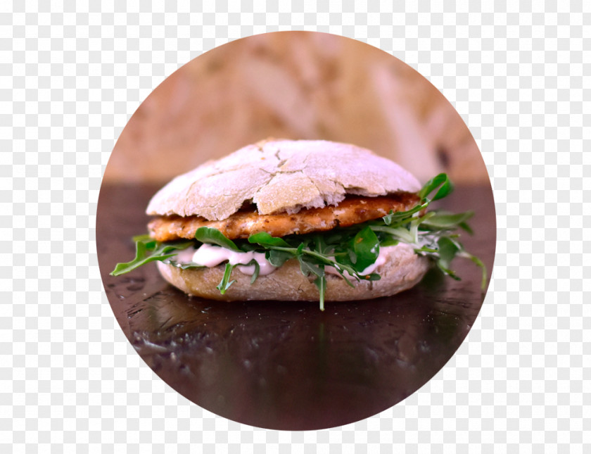 Fresh Salmon Burger Hamburger Breakfast Sandwich Pan Bagnat Buffalo PNG