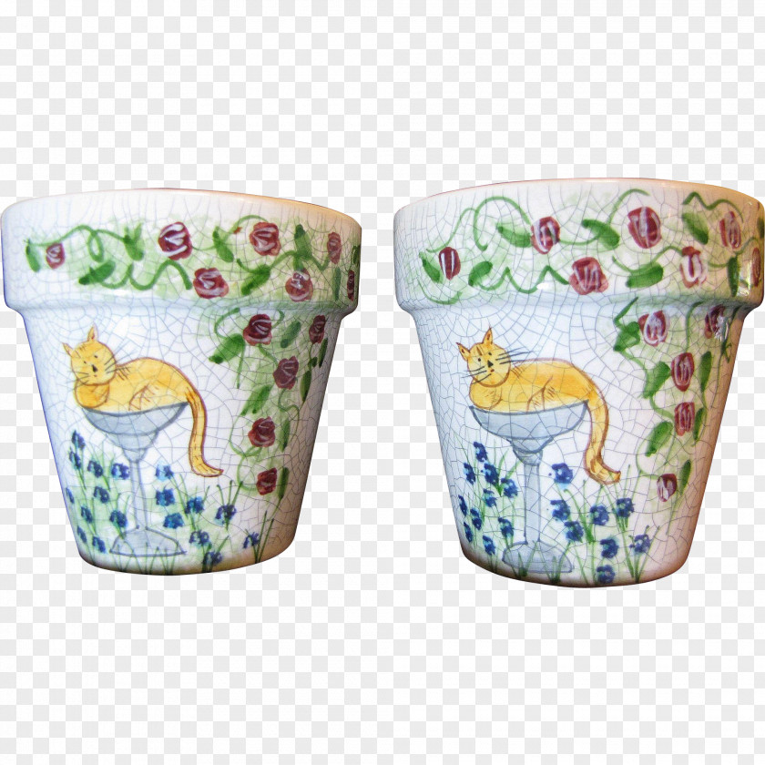 Hand-painted Flower Material Flowerpot Porcelain Glass Ceramic Plastic PNG