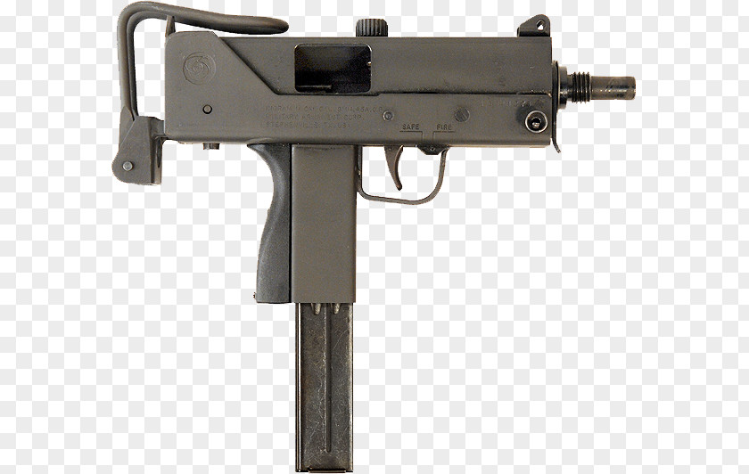 Military Weapons Light Machine Gun MAC-10 Weapon Firearm Submachine Magazine PNG