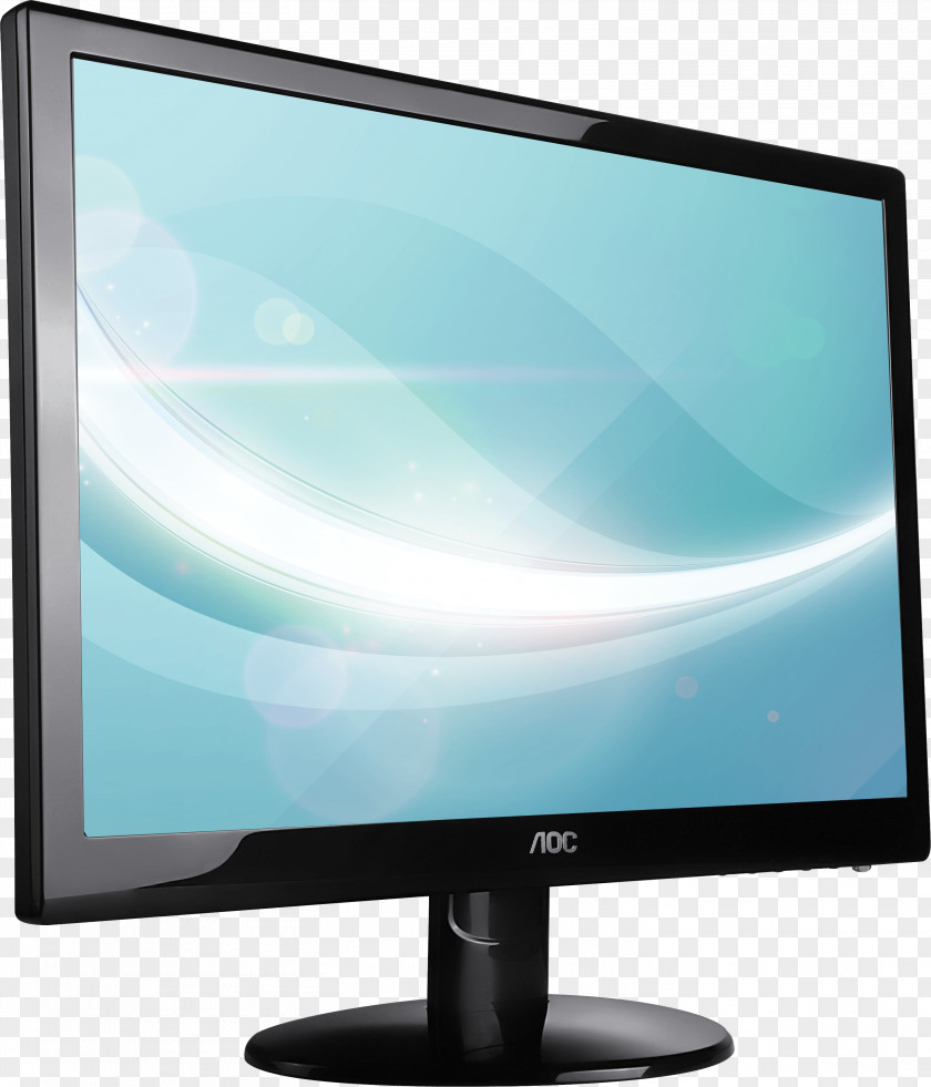 Monitor Image Computer AOC International IPS Panel LED-backlit LCD Response Time PNG