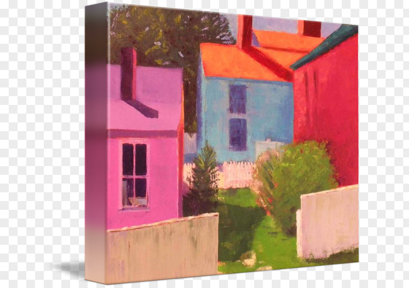 Painting House Pink M Property PNG