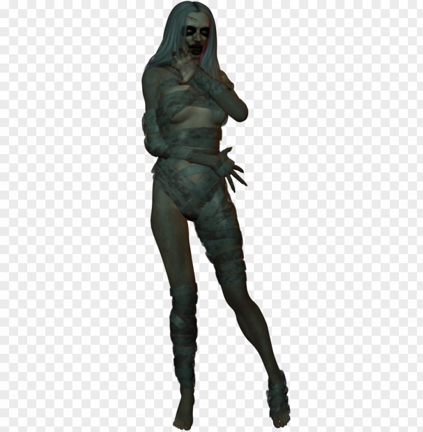 Resident Evil Figurine Costume PNG