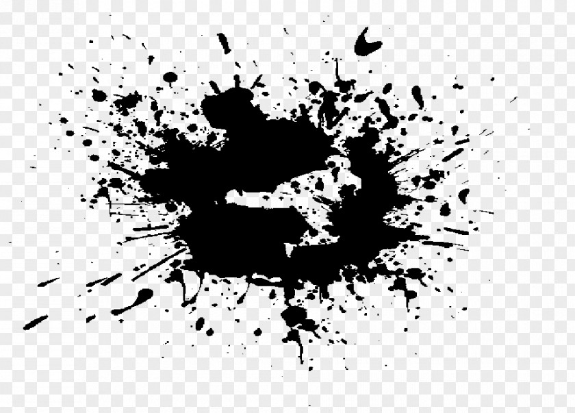Splatter Picture Paint Ink PNG
