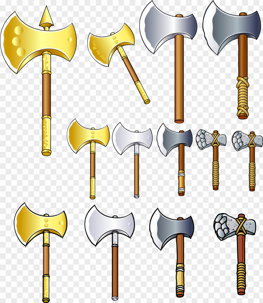 Variety Ax Vector Material U6d0bu5b50 Axe Illustration PNG