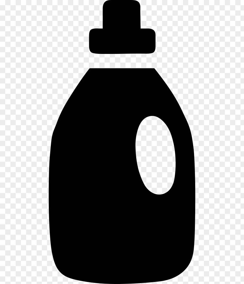 Cleaning Agent Black Silhouette White Clip Art PNG