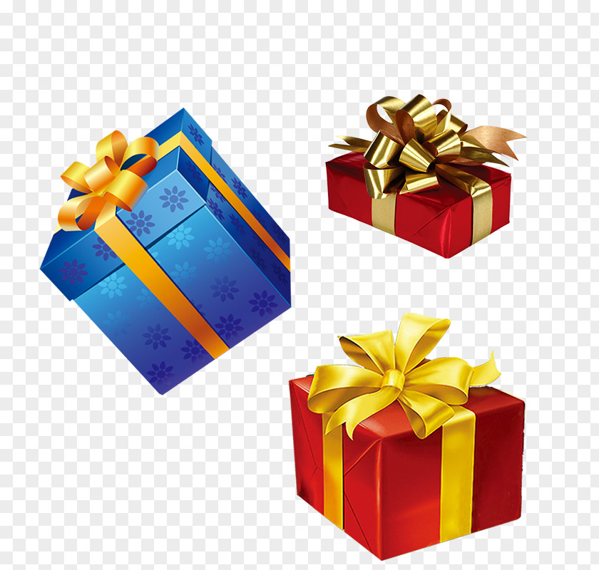 Holiday Gift Shopping Box Computer File PNG