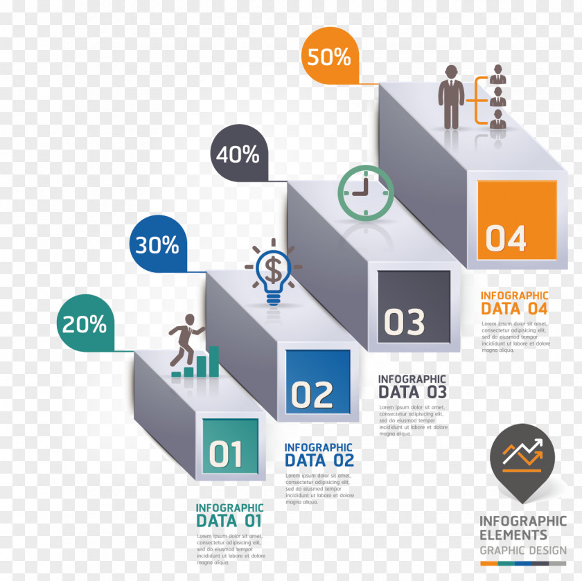 PPT Ladder Diagram Elements Infographic Graphic Design PNG
