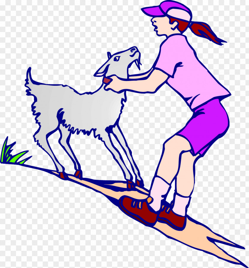 Sports Health Goat Sheep Cartoon Clip Art PNG