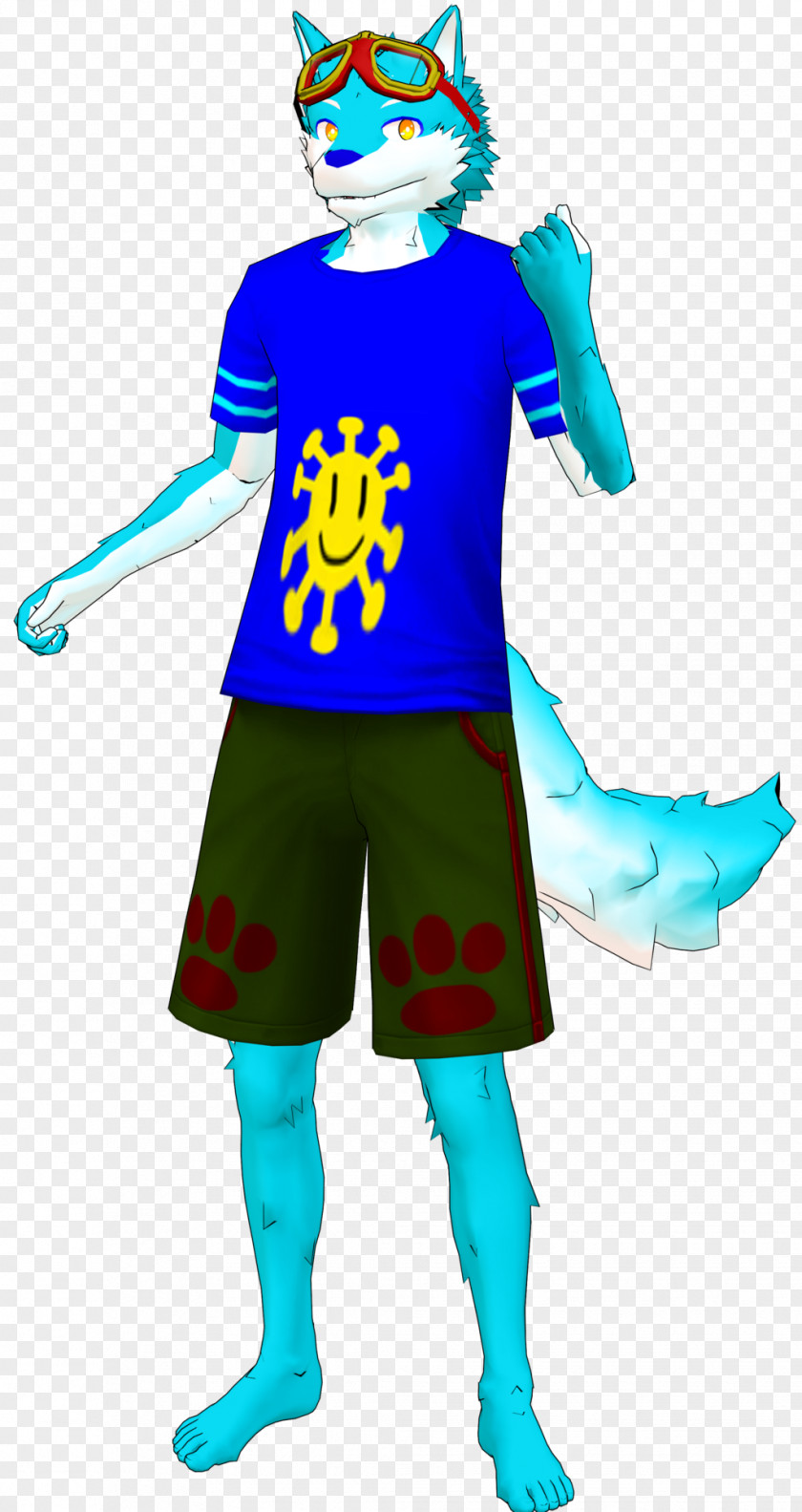 Zabiwaka Costume Design Mascot Clip Art PNG