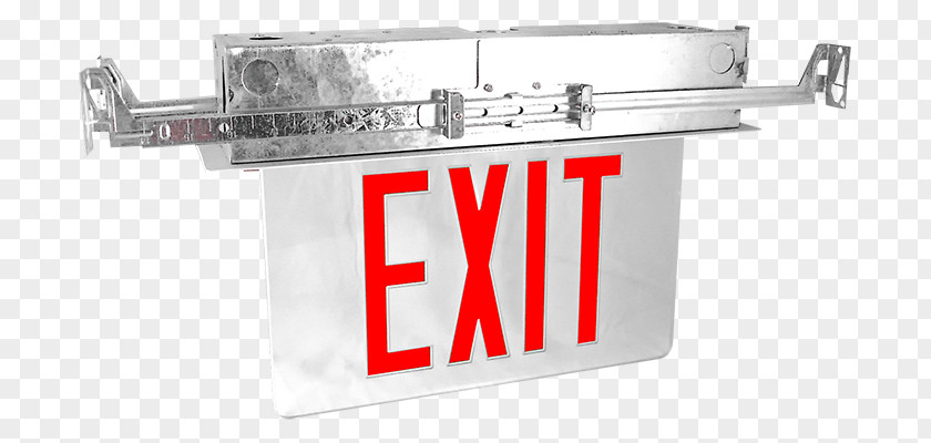 Exit Lights Sign Light-emitting Diode Lighting Light Fixture PNG