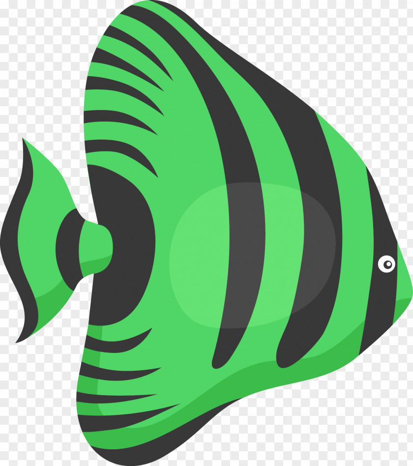 Green Cartoon Fish Animation Clip Art PNG