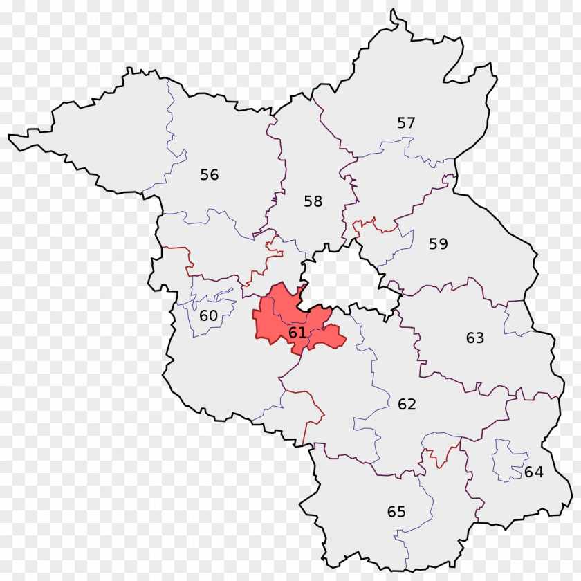 Map Constituency Of Potsdam – Potsdam-Mittelmark II Teltow-Fläming States Germany PNG