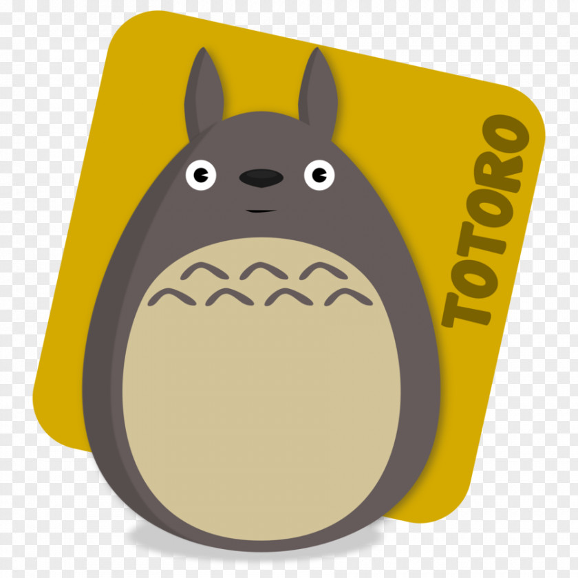 Totoro Cartoon Carnivora Canidae Clip Art PNG