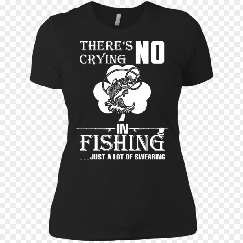 Woman Fishing T-shirt Hoodie Top Sleeve PNG