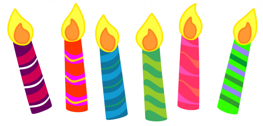 Birthday Clip Art Cake Candle PNG