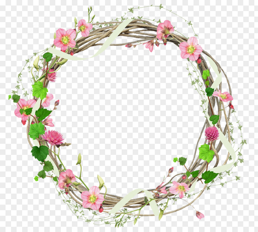 Flower Picture Frames Image Wreath PNG