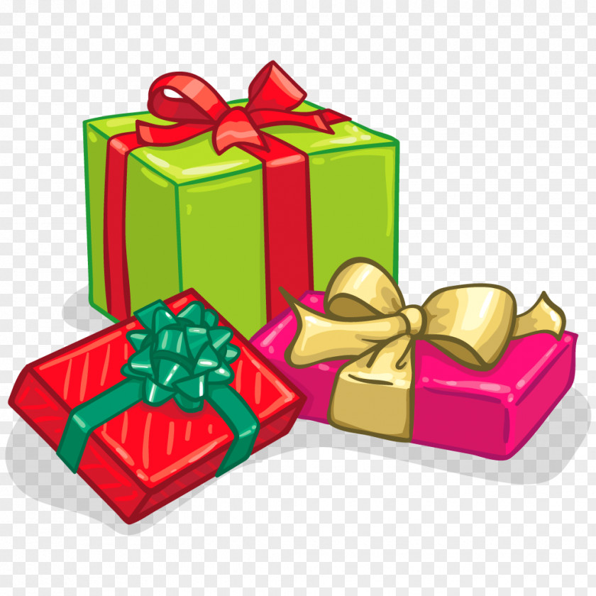 Gift Santa Claus Rudolph Christmas Tree PNG