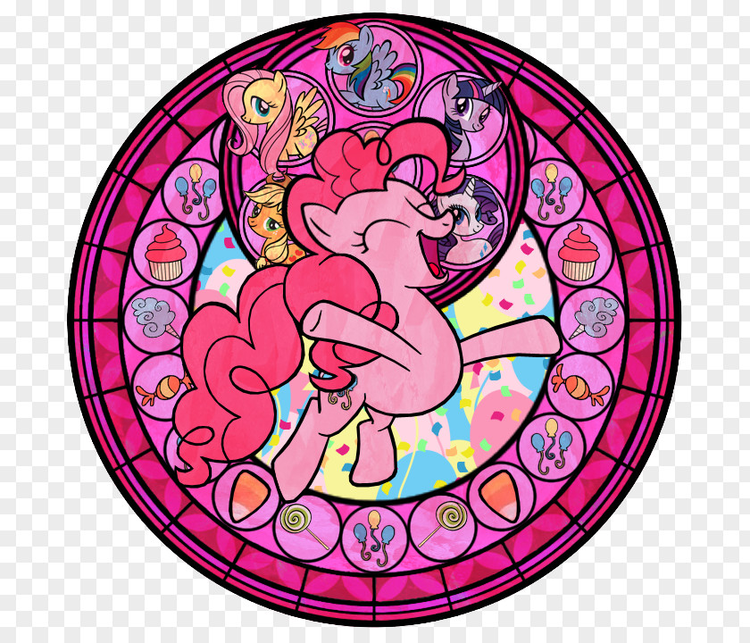 Glass Stain Twilight Sparkle Pinkie Pie Rainbow Dash Pony Applejack PNG