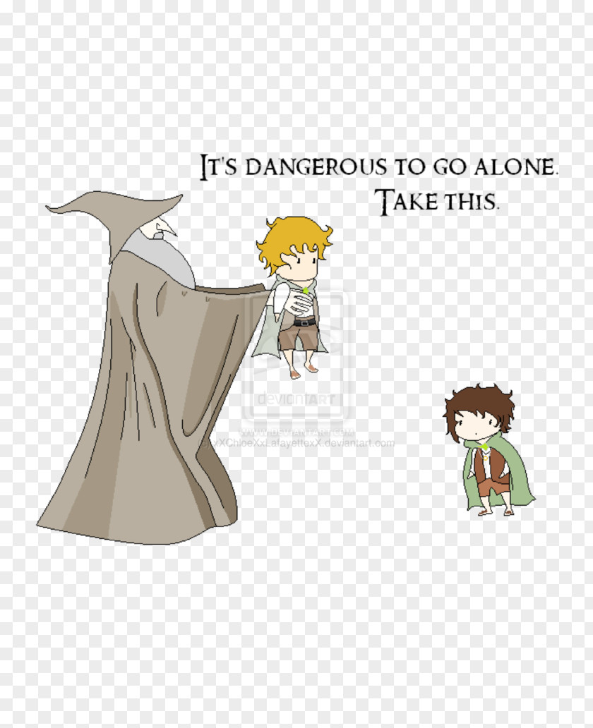 Lord Of The Rings Fellowship Ring Frodo Baggins Gandalf It's Dangerous To Go Alone! Bilbo PNG