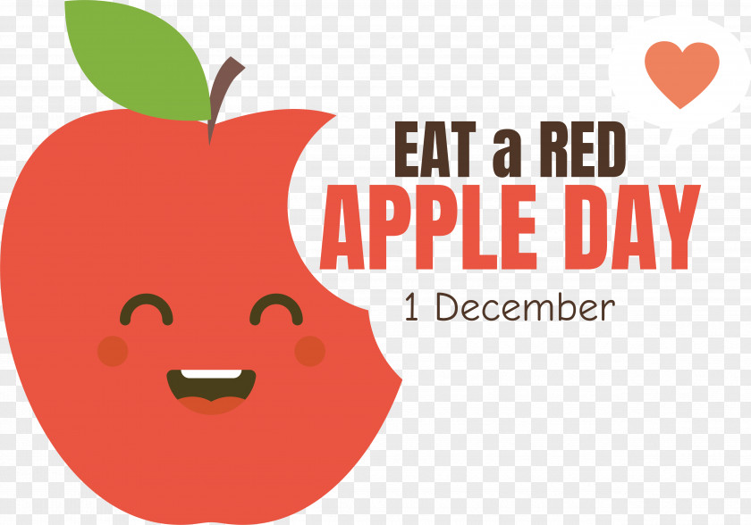 Red Apple Eat A Red Apple Day PNG