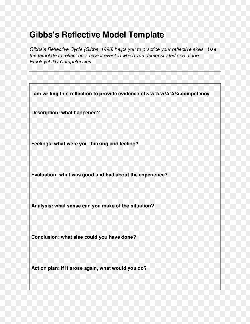 Self Reflection Reflective Practice Writing Template Essay PNG