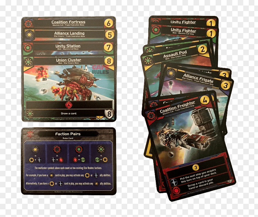 Star Realms Card Game Playing Player PNG