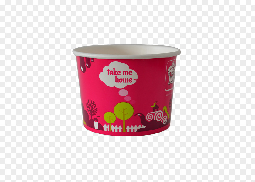 Ice Cream Cup Frozen Yogurt Gelato Paper PNG
