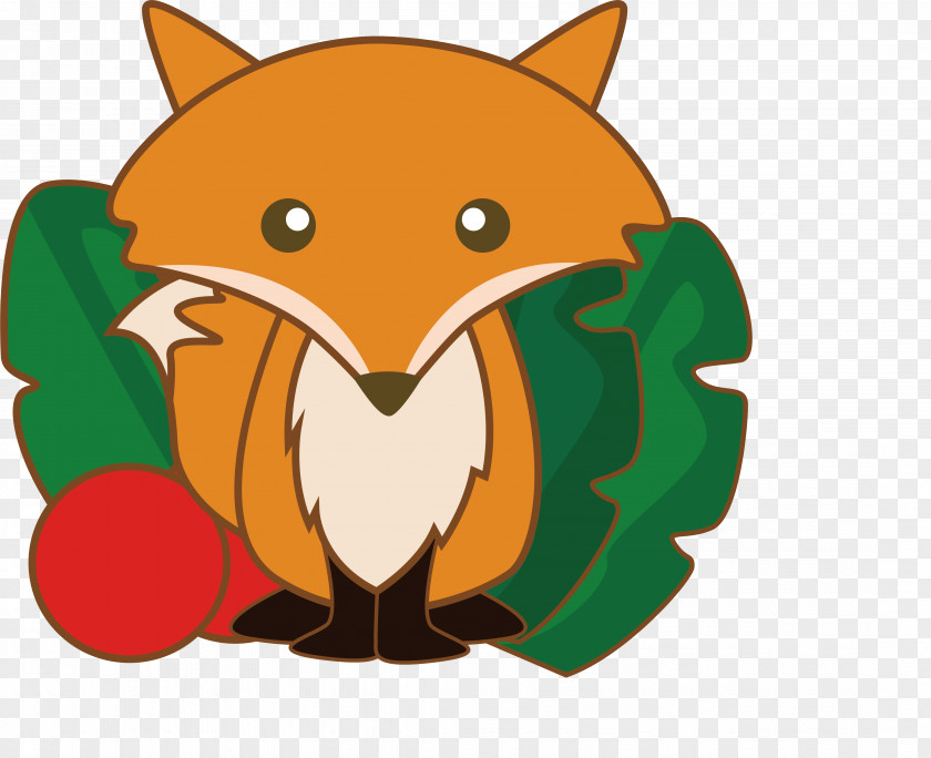 Lovely Little Fox PNG