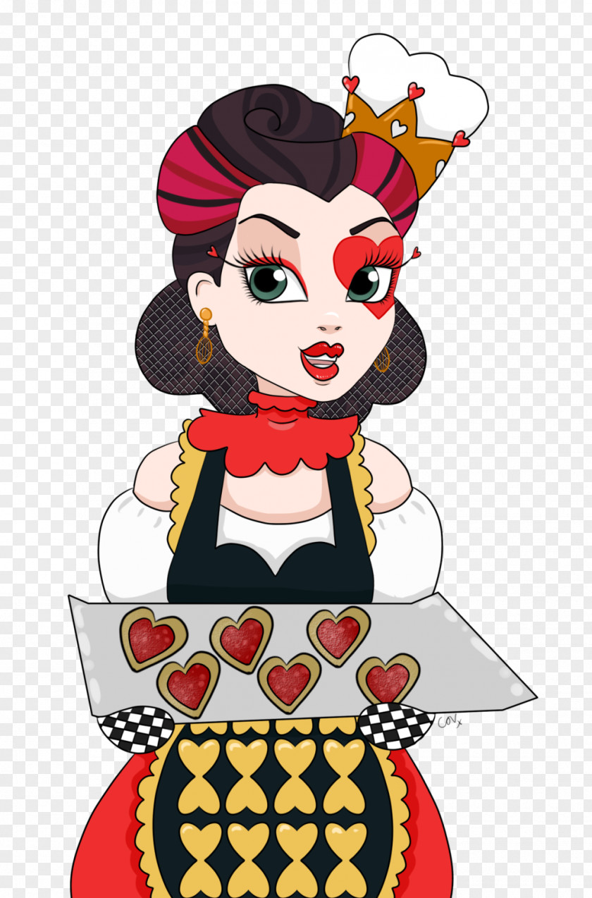 Queen The Of Hearts Tart Female PNG