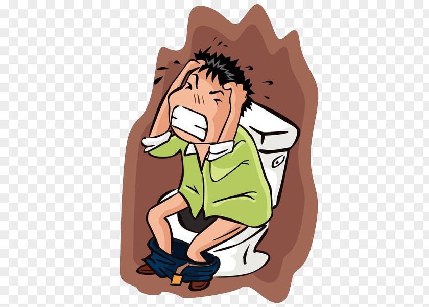 A Man Who Holds His Head In The Toilet Stress Clip Art PNG